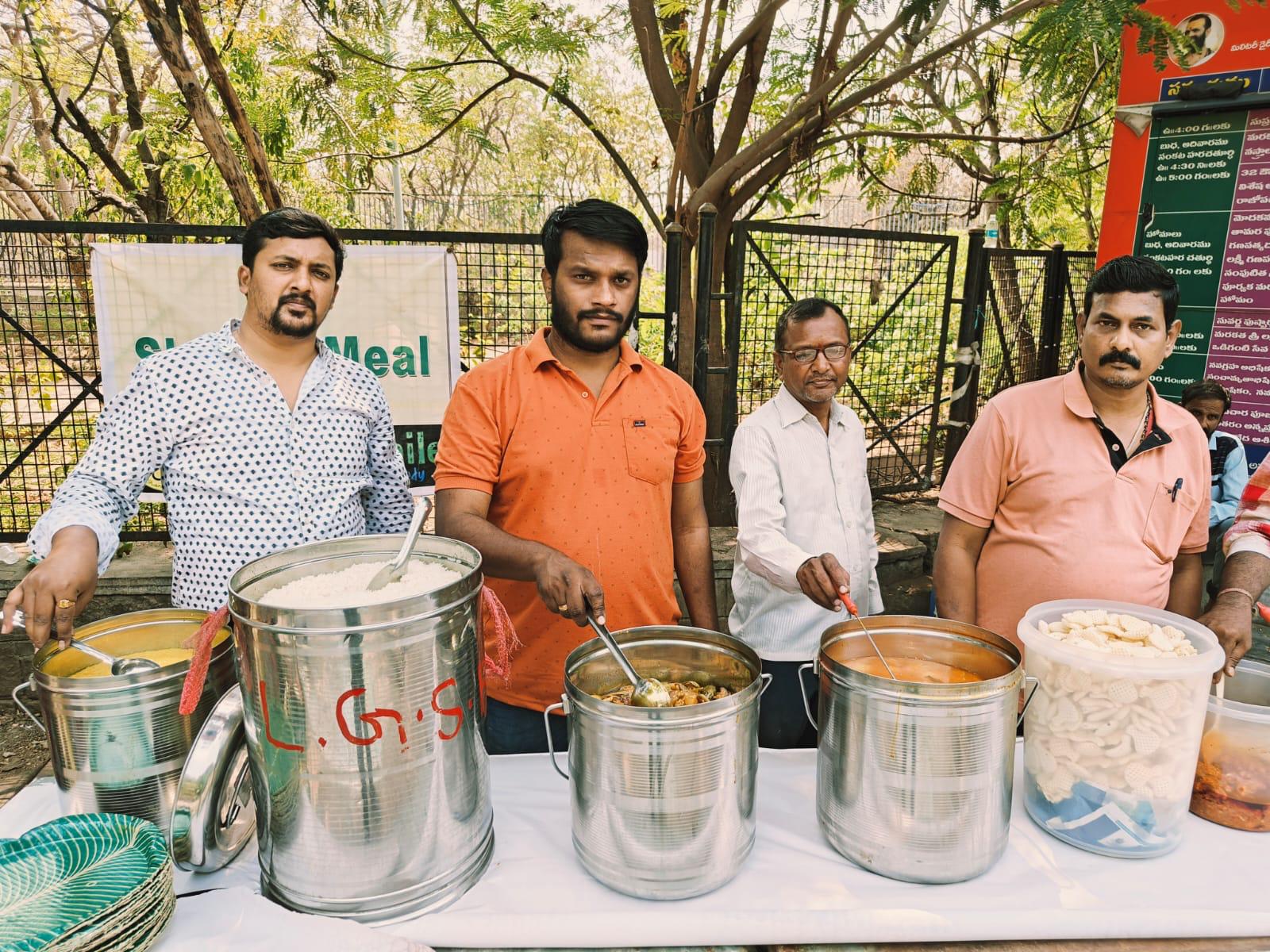 Share A Smile team at a community event
