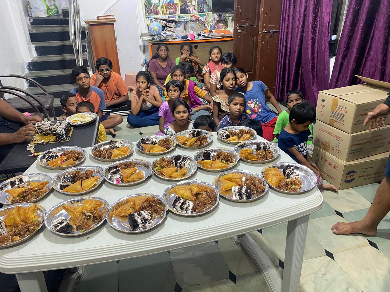 Children at a Share A Smile child welfare program